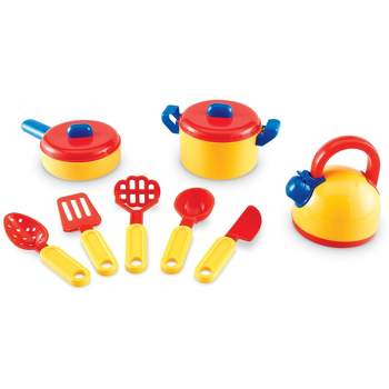 Learning Resources Pretend & Play Cooking Set,  10 Pieces, Ages 3+