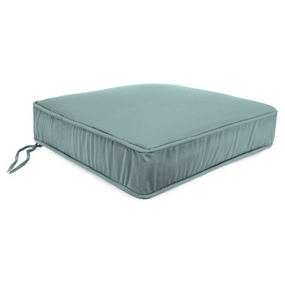 Outdoor boxed edge seat cushion- Sunbrella-Jordan Manufacturing