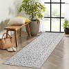 coucheta Multi-size Boho Vintage Floral Area Rugs, Machine Washable Large Soft Non Slip Low Pile Carpet, for Living Room, Bedroom, Dining, Office - 4 of 4