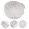 Unique Bargains Women Double Layer Heart Bow Shower Cap 1 Pc - 3 of 3
