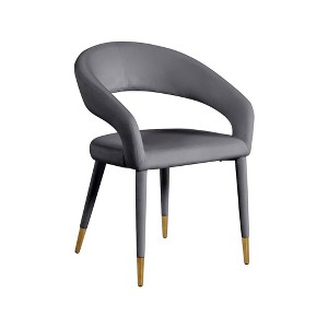 Meridian Furniture,Destiny Velvet Dining Chair - 1 of 4