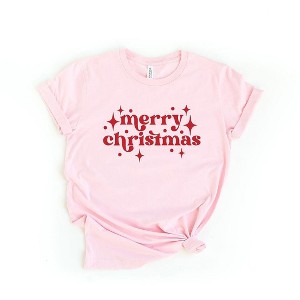 Simply Sage Market Women's Whimsical Merry Christmas Short Sleeve Graphic Tee - 1 of 4