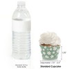 Big Dot of Happiness Sage Green Daisy Flowers - Floral Party Decorations - Party Cupcake Wrappers - Set of 12 - 3 of 4
