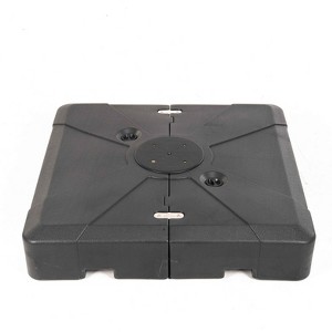 PURPLE LEAF Patio Cantilever Umbrella Weighted Base - 1 of 4