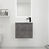 22" Floating Bathroom Vanity with Ceramic Sink, Soft-Close Doors – Compact for Small Bathrooms, Modern Design - 2 of 4
