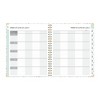 Blue Sky 8.5"x11" Teacher Lesson Planning Calendar Miah Matte Lam - 4 of 4