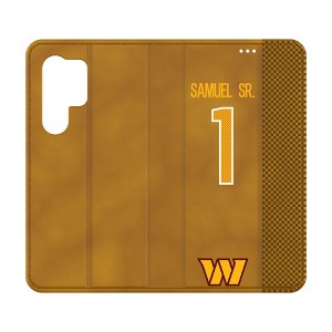 NFL Washington Commanders Players Game Tactic Folio Cell Phone Case for Samsung Galaxy - 1 of 4