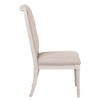 Acme Furniture Wynsor Dining Chairs Armless Fabric/Vintage Bone White Finish - 3 of 4