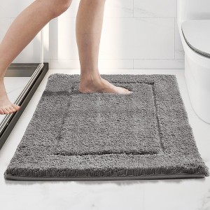 Deconovo Absorbent Non Slip Bathroom Rug Soft Plush Contour Mat - 1 of 4
