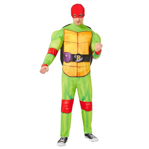 Deluxe Teenage Mutant Ninja Turtles Adult Costume Raphael (Red) - Medium 