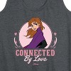 Women's - Frozen 2 - Connected By Love Anna Graphic Racerback Tank - 2 of 4