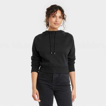 Women's Cropped Hoodie - Wild Fable™ Heather Gray 3x : Target