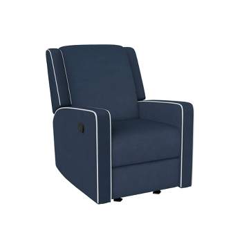 Baby Relax Nova Rocker Recliner Chair with Pocket Coil Seating - Navy