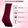 Vizari League Sports Socks for Boys and Girls | Polyester and Stretchable Adult League Socks | Soccer Socks with 360° Arch and Ankle Support | Football socks - 3 of 4