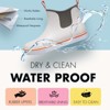 Women's Deck Boots Ankle Rain Boots Fishing Boots Rubber Waterproof Slip-Resistant Outdoor Work Shoes Gray - 2 of 4