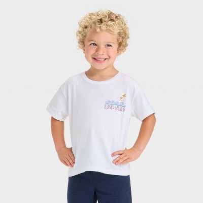 Grayson Mini Toddler Boys' Endless Surf Graphic T-Shirt - Cream
