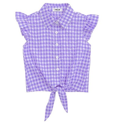 purple plaid