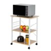 Karl Home Baker's Rack 3-Tier Kitchen Utility Microwave Oven Stand - 2 of 4