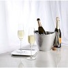Nambe Vie Metal Alloy Champagne Bucket, Winery & Champagne Cooler for Parties, Dinner, Kitchen, Bar Cart, Insulated to Keep Winery & Beverages Cold - 4 of 4