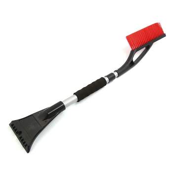 Unique Bargains 20 Car Vehicle Snow Brush Ice Scraper Snowbrush Shovel  Removal Tool Black Red : Target