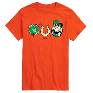 Men's - Disney - Mickey St Patricks Icons Short Sleeve Graphic T-Shirt - 1 of 4