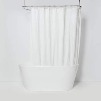 PEVA Medium Weight Shower Liner White - Made By Design™