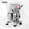 Winado 15 QT 550W 110V Commerical Stand Mixer With Guard - 2 of 4