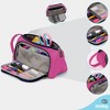 Enday Big Capacity Pencil Case, 3 Compartments Pencil Bags with Zipper - 3 of 4