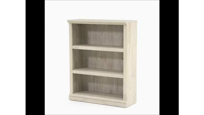 43.78" Decorative Bookshelf Brown 3 Number Of Shelves Chestnut - Sauder, 2 of 9, play video