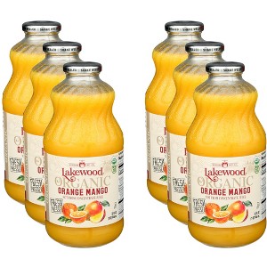 Lakewood Organic Orange Mango Juice - Case of 6 - 32 fl oz - 1 of 2