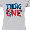 Women's - Dr. Seuss - American Thing One Fitted Graphic T-Shirt - 2 of 4