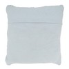 Saro Lifestyle Denim Delight Chindi Down Filled Throw Pillow, Blue, 20"x20" - image 2 of 3