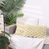 Unique Bargains Sofa Couch Decorative Soft Faux Fur Fuzzy Plush Throw Pillow Covers 2 Pcs - 2 of 4