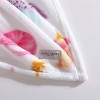 50"x60" LA Kids' Party Animals Ultra Soft Plush Throw Blanket Pink - Laura Ashley - 2 of 4