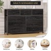 Storage drawers, 10-drawer dresser, modern TV cabinet, spacious storage space, suitable for bedroom, corridor, entryway - 4 of 4
