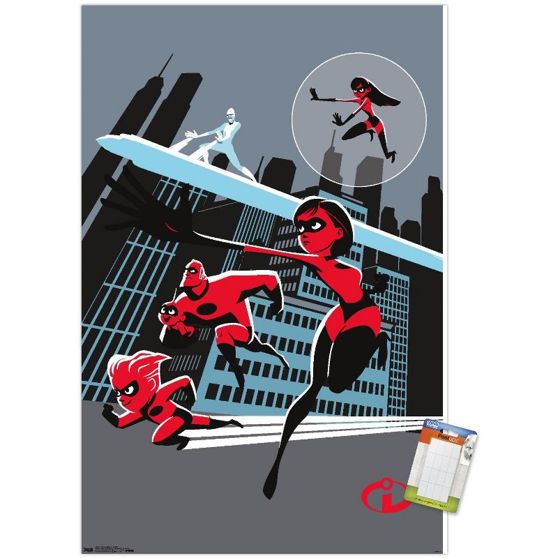 Trends International Disney Pixar The Incredibles 2 - Artistic Unframed Wall Poster Prints, 1 of 7