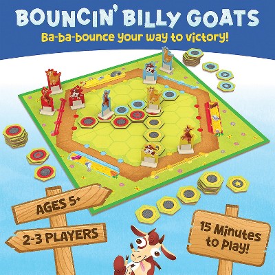 Bouncin' Billy Goats Colorful Family Board Game for Kids