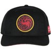 Game Of Thrones: House Of The Dragon Targaryen Adult Snapback Hat Cap For Men - 2 of 4