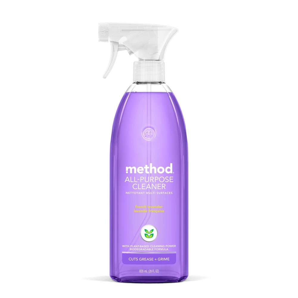 GTIN 817939000052 product image for Method French Lavender All Purpose Cleaners Spray Bottle - 28 fl oz | upcitemdb.com