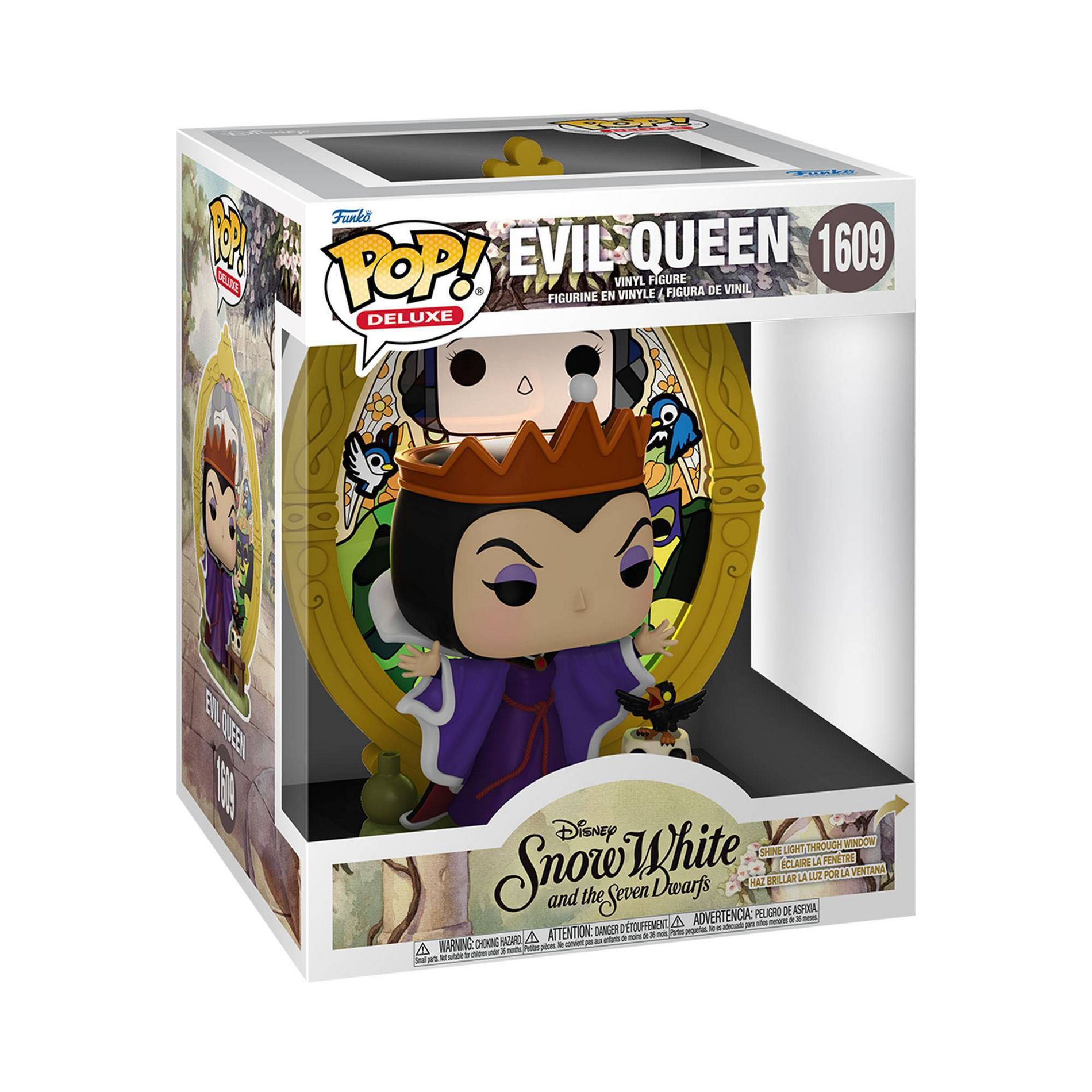 Funko POP! Deluxe: Villains - Evil Queen (Glass) Figure