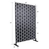 PAGED Outdoor Privacy Screen, Metal Patio Privacy Screen Outdoor, Outdoor Privacy Screen Freestanding for Deck Balcony Patio Lawn Garden - 2 of 4
