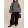 ELOQUII Chevron Intarsia Sweater - 4 of 4