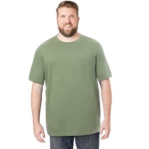 Boulder Creek by KingSize  Heavyweight Jersey Crewneck T-Shirt - 1 of 4