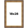 PosterPalooza | Museum Gold Picture Frame - UV Acrylic, Foam Board Backing, Hanging Hardware - 2 of 4