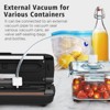 FUFU&GAGA Black 60KPA+110W Vacuum Sealer: 8 - in - 1 Multifunctional with LED Touchscreen & Built - in Cutter - 2 of 4