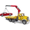Bruder Mack Granite Tow Truck with Bruder Roadster - 4 of 4