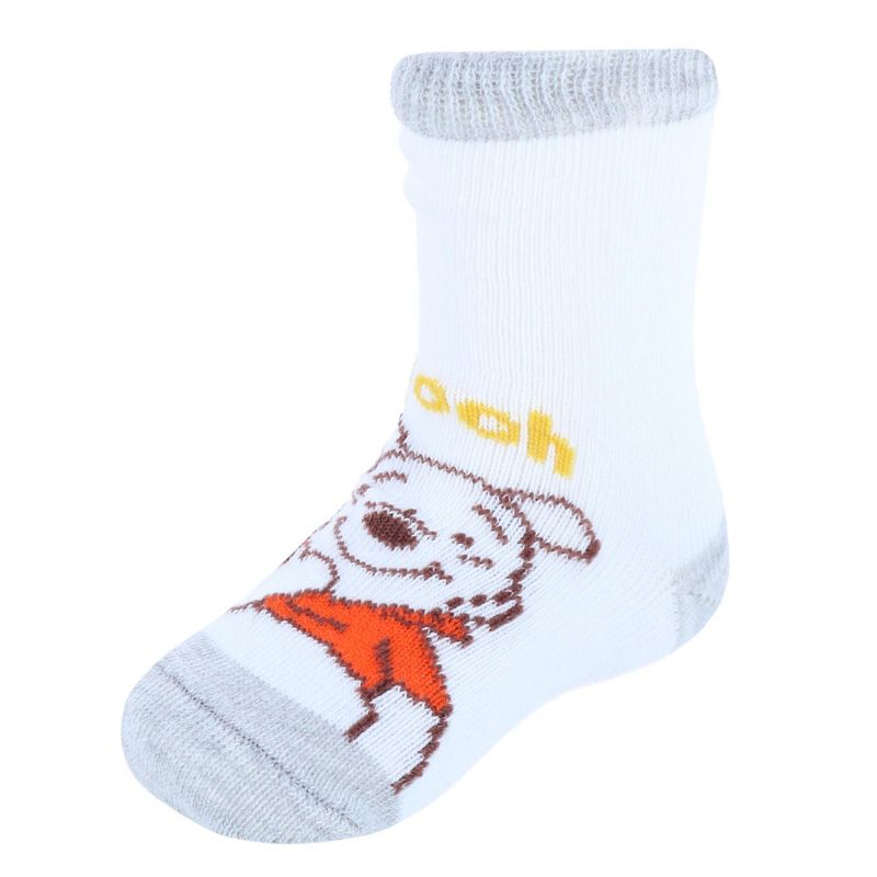 Textiel Trade Infant's Disney Winnie the Pooh Super Soft Socks (3 Pack), 3 of 5