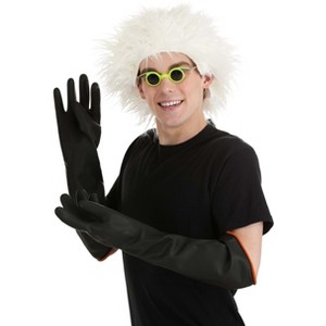 HalloweenCostumes.com One Size Fits Most   Mad Scientist Adult Kit, Black/Green/White - 1 of 3
