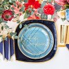 Jollity & Co. - Feliz Cumpleaño Dessert Plates in Blue - Pack of 8 Paper Plates - 2 of 3