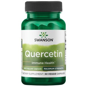 Swanson Quercetin - Maximum Strength 800 mg 30 Veggie Capsules. - 1 of 2